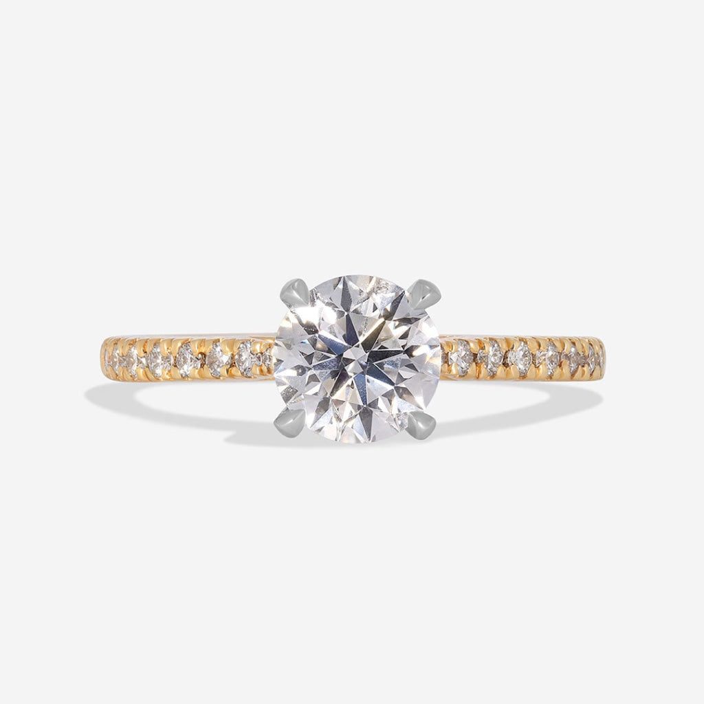 Nessa Lab grown Diamond Engagement ring 4 claw