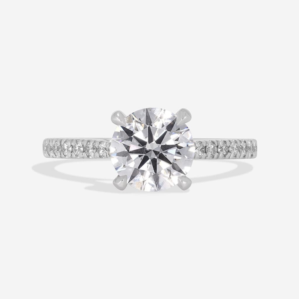 NESSA 1.70ct | Round Solitaire Lab Grown Diamond Engagement