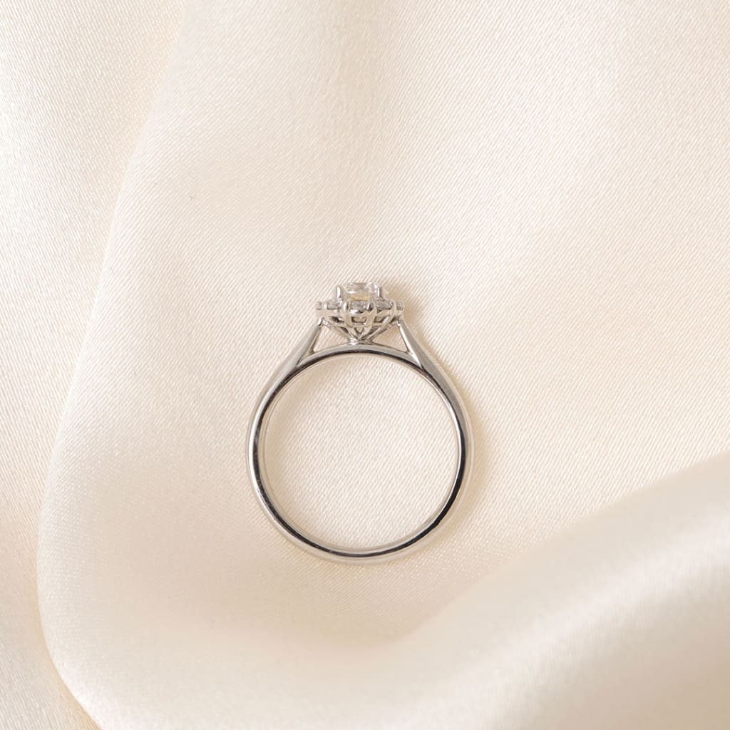 ORACLE 0.75ct | Round Solitaire Lab Diamond Set in Platinum