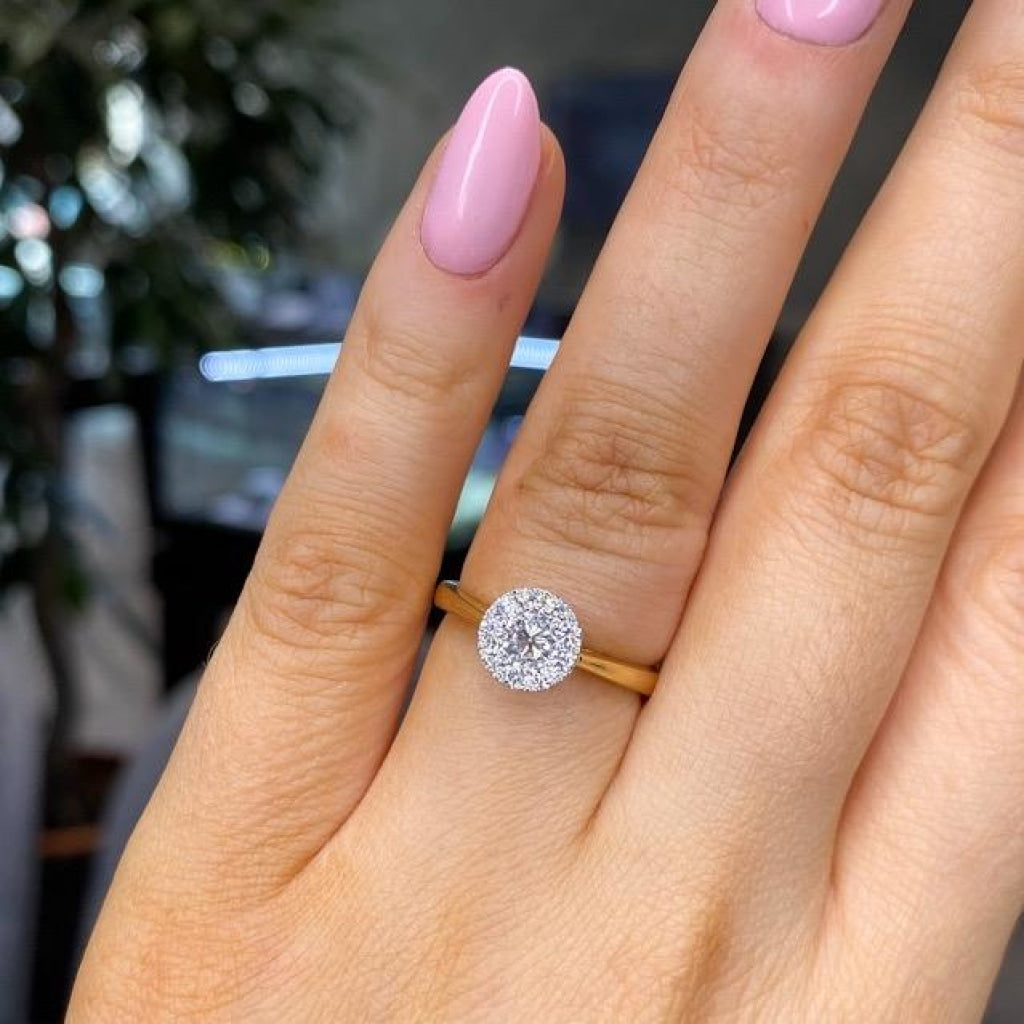 ORBIT 18ct Gold | Diamond Engagement Ring - Rings