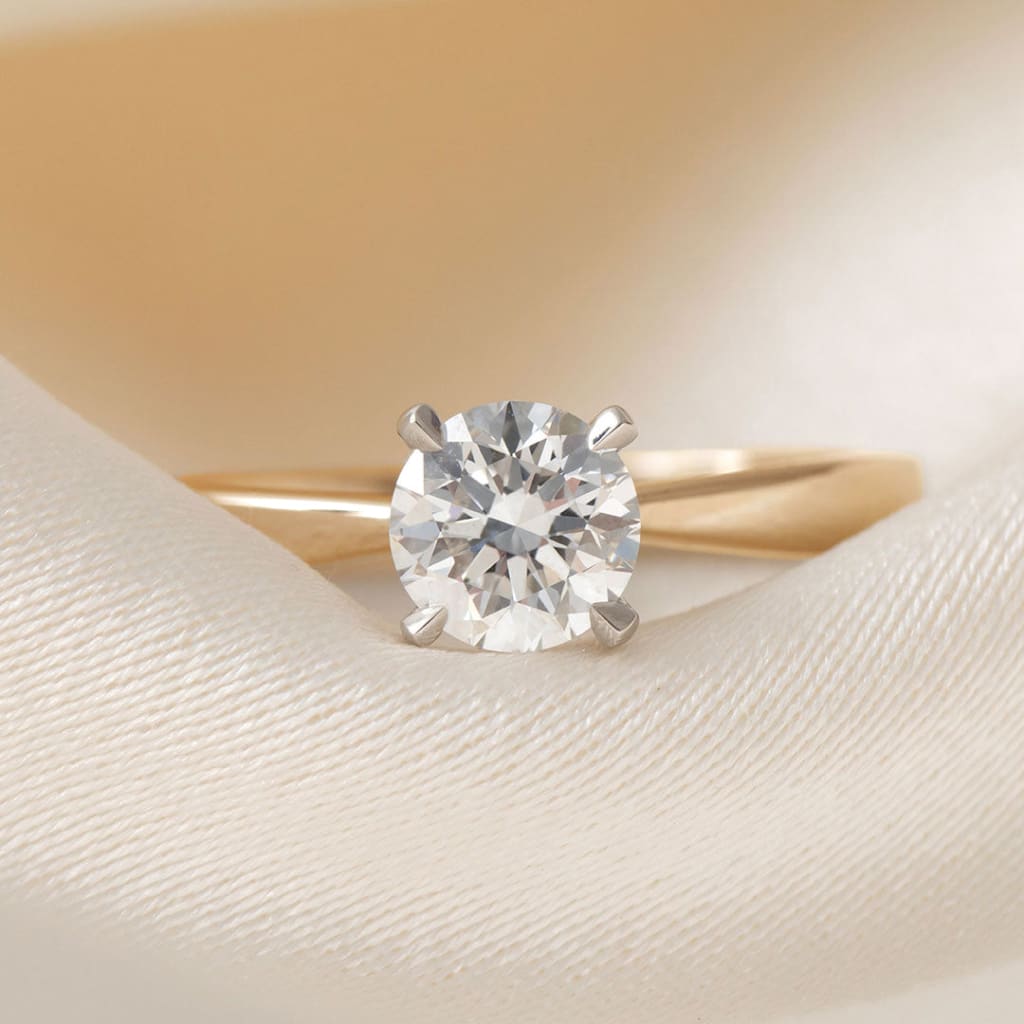 ORCHID 0.70ct | Round Solitaire Diamond Engagement Ring