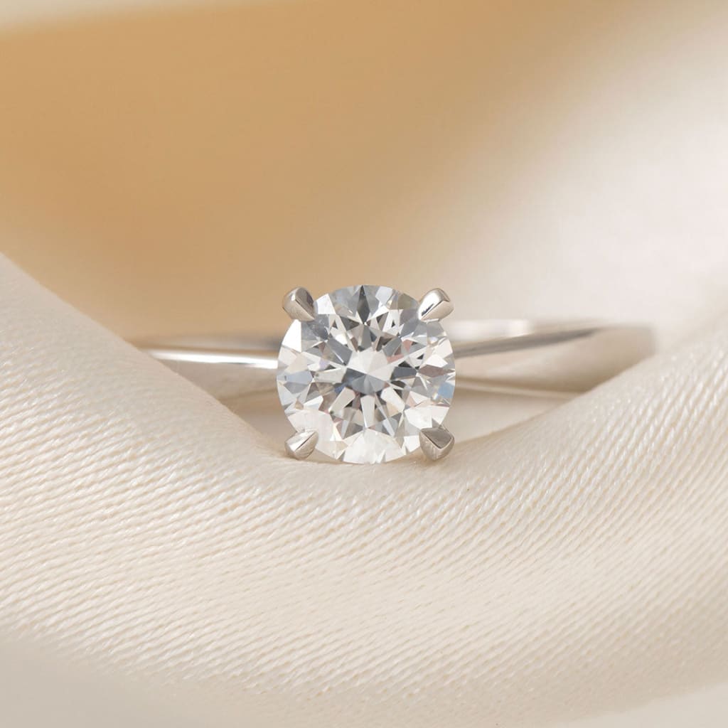 ORCHID 0.70ct | Round Solitaire Diamond Engagement Ring