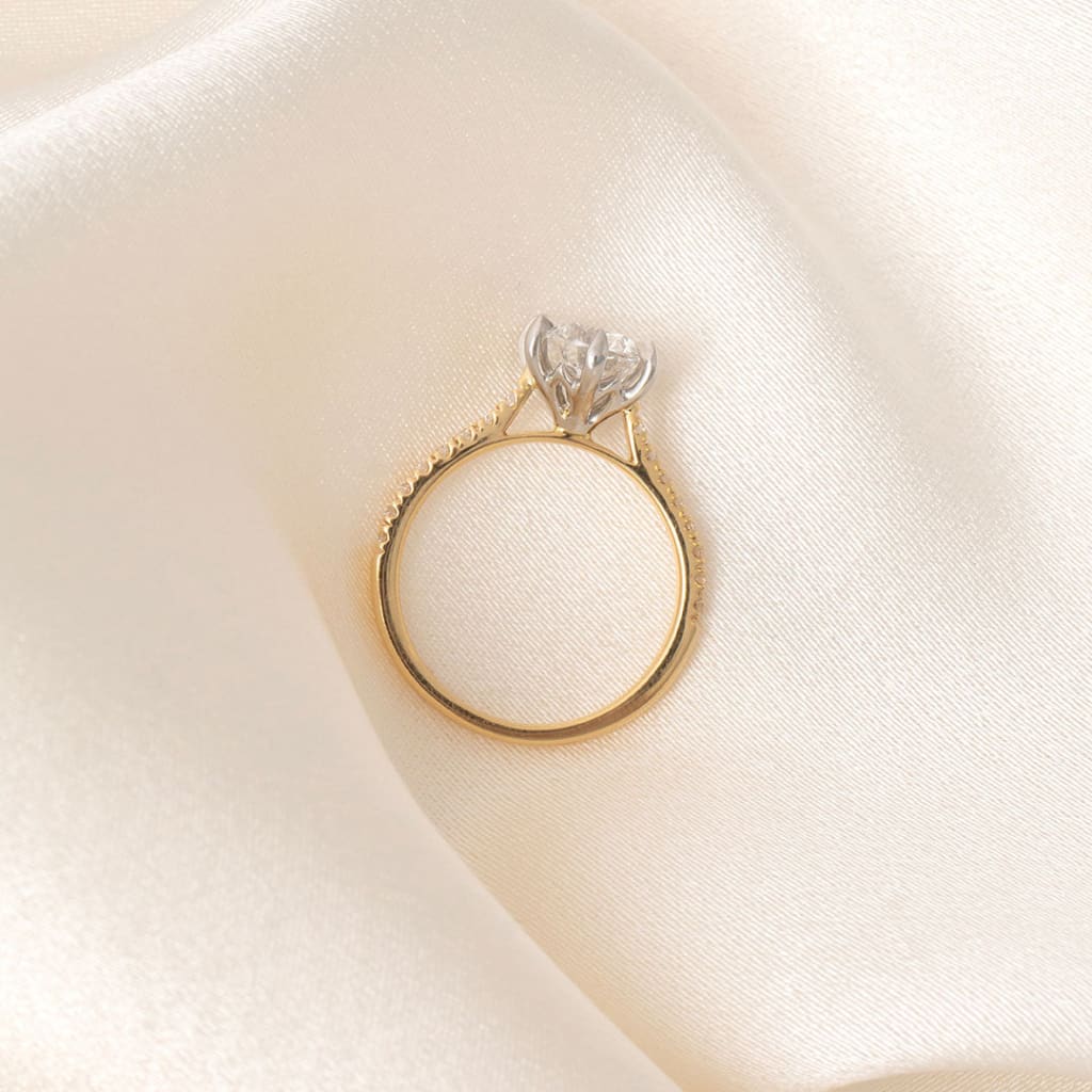 ORION 1.70ct | Round Solitaire Lab Diamond Set in 18ct Gold