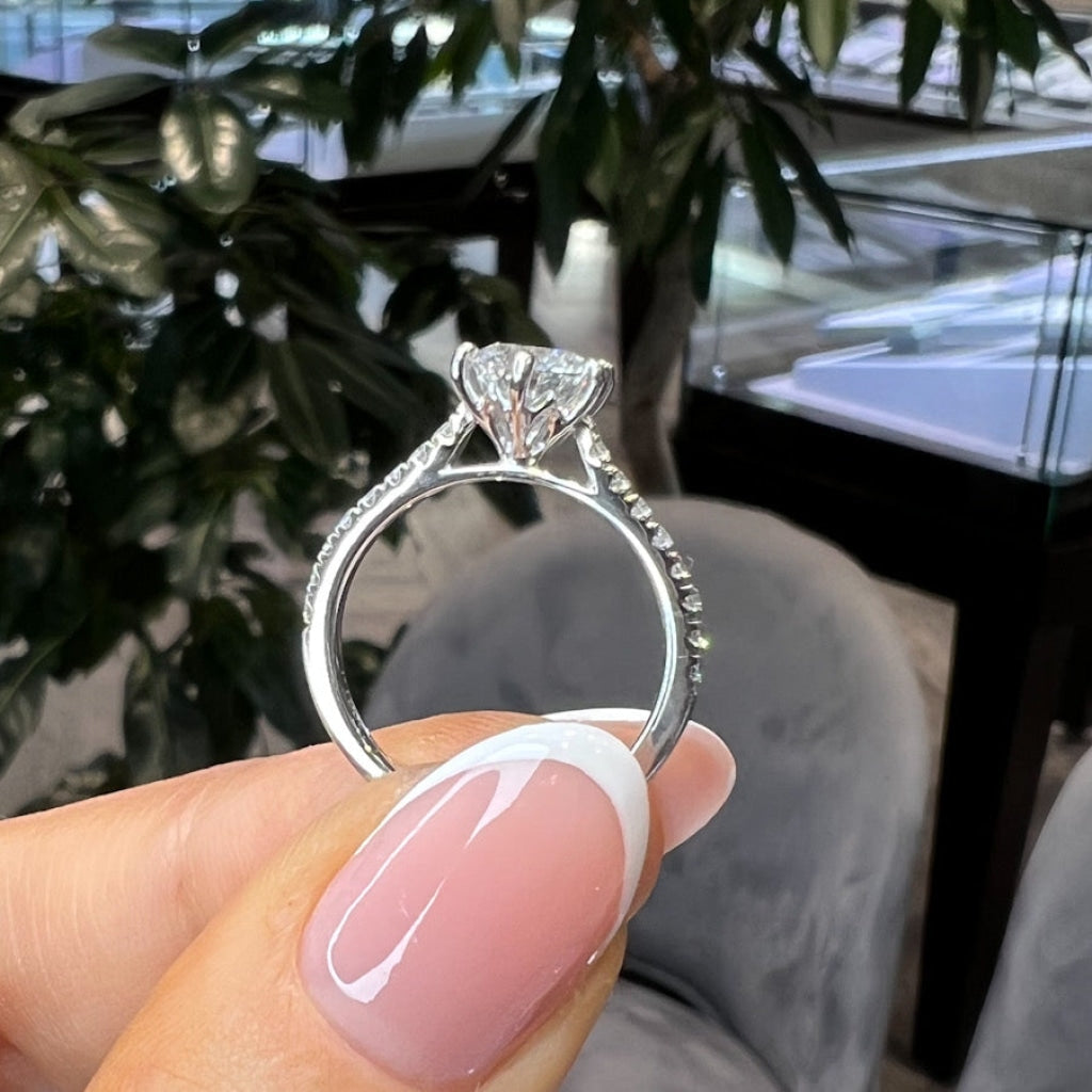 ORION 1.20ct | Lab Grown Diamond Engagement Ring held in hand
