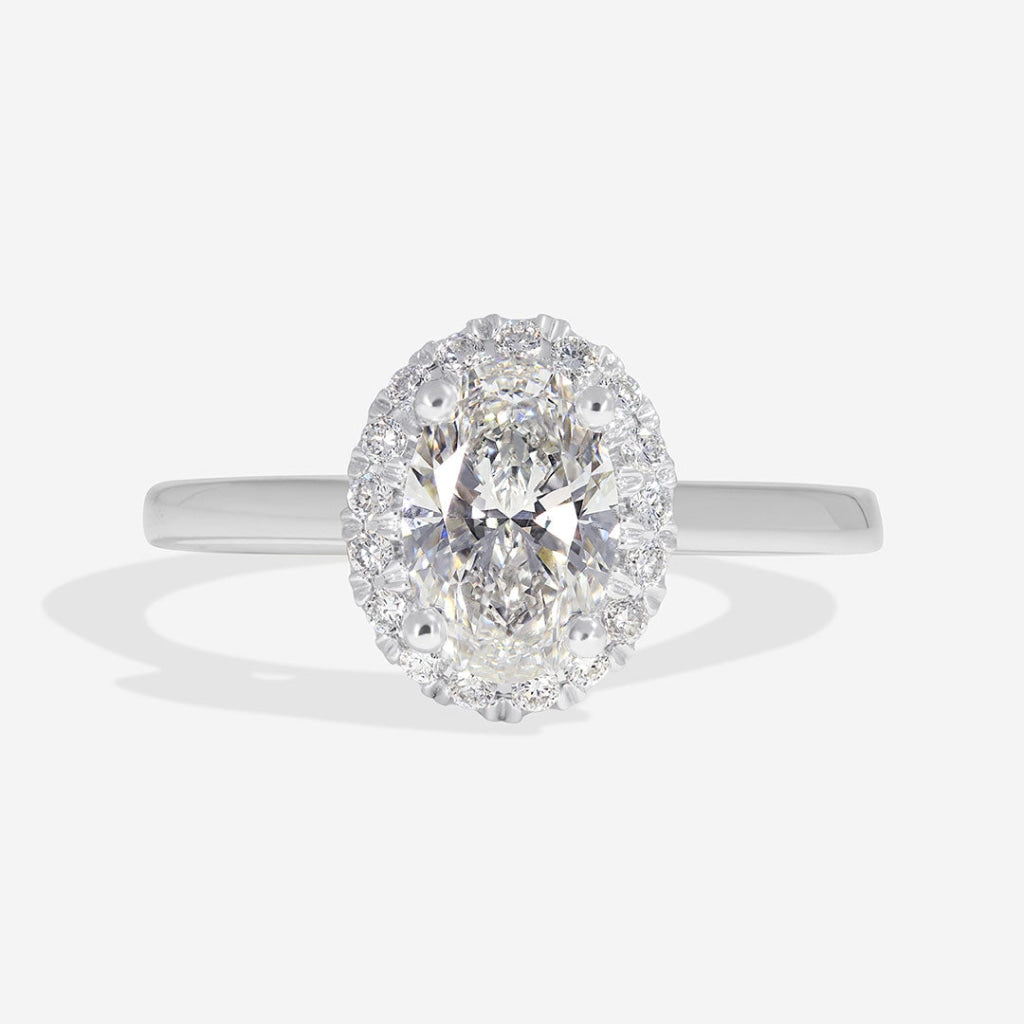 Ormond Platinum | Lab Grown Diamond Engagement Ring