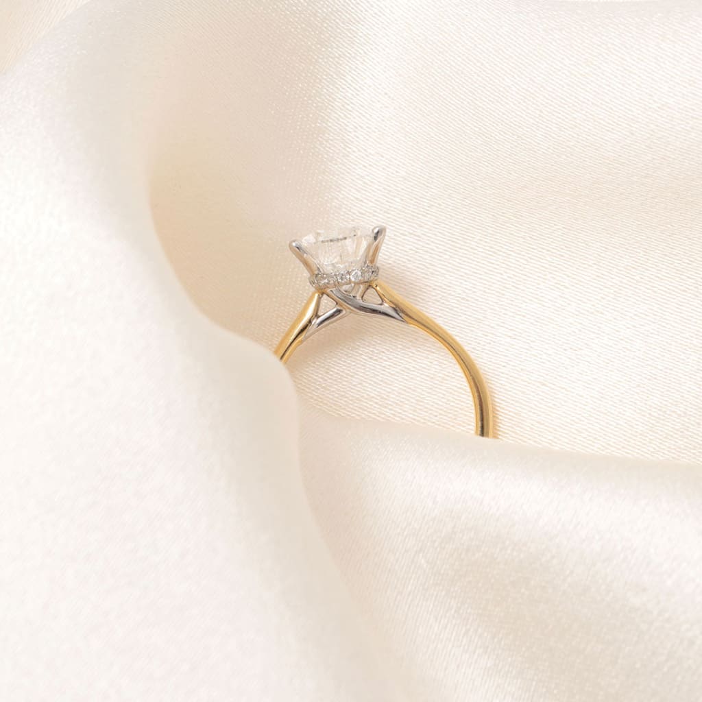OSAKA 2.00ct | Pear Solitaire Lab Diamond Set in 18ct Gold