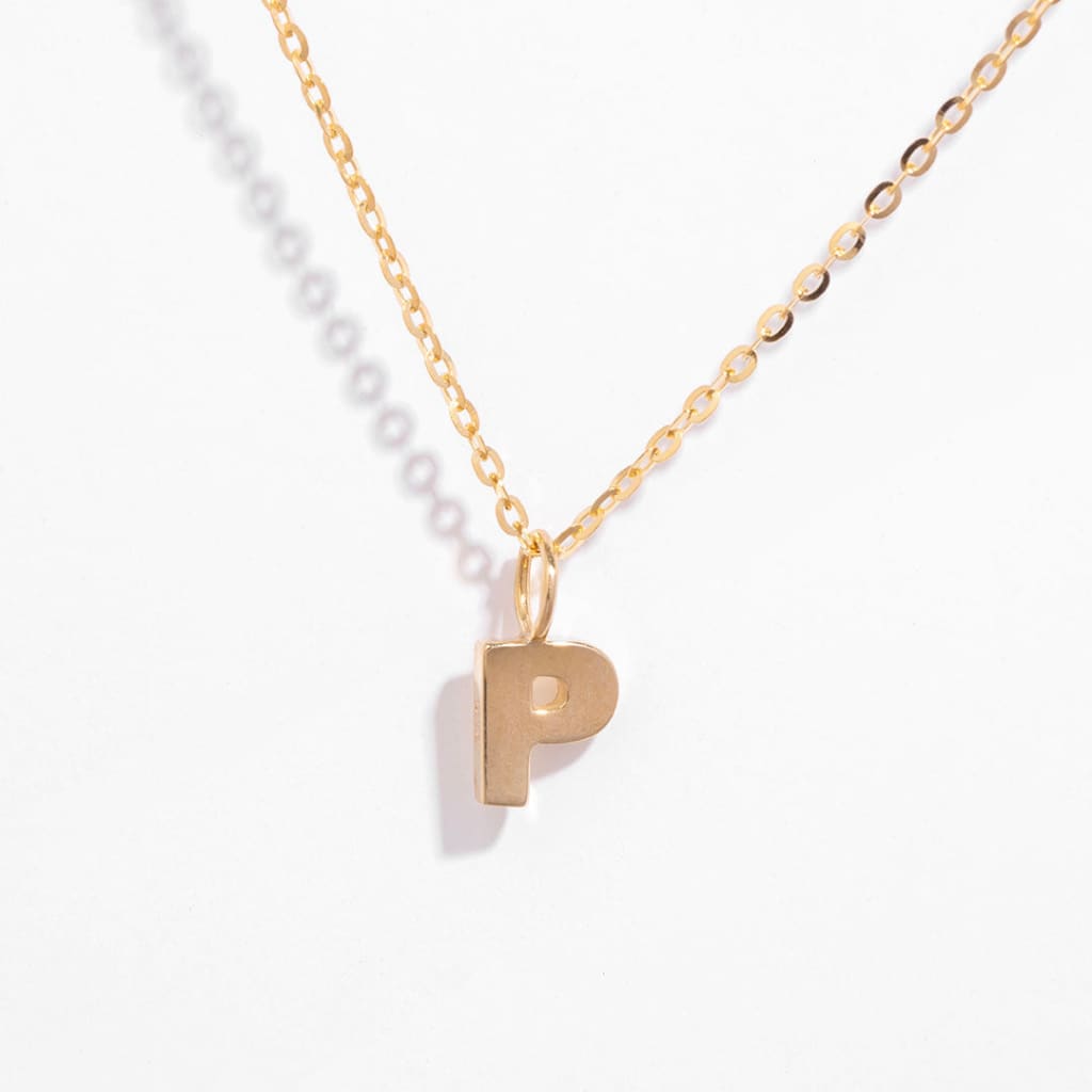 - P - Pendant | 9ct Gold - Gear Jewellers Parnell Street Dublin