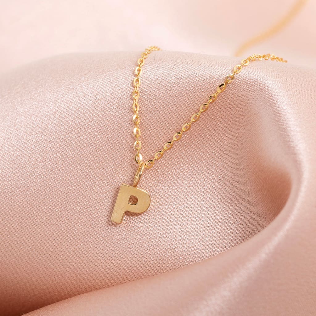 - P - Pendant | 9ct Gold - Gear Jewellers Parnell Street Dublin