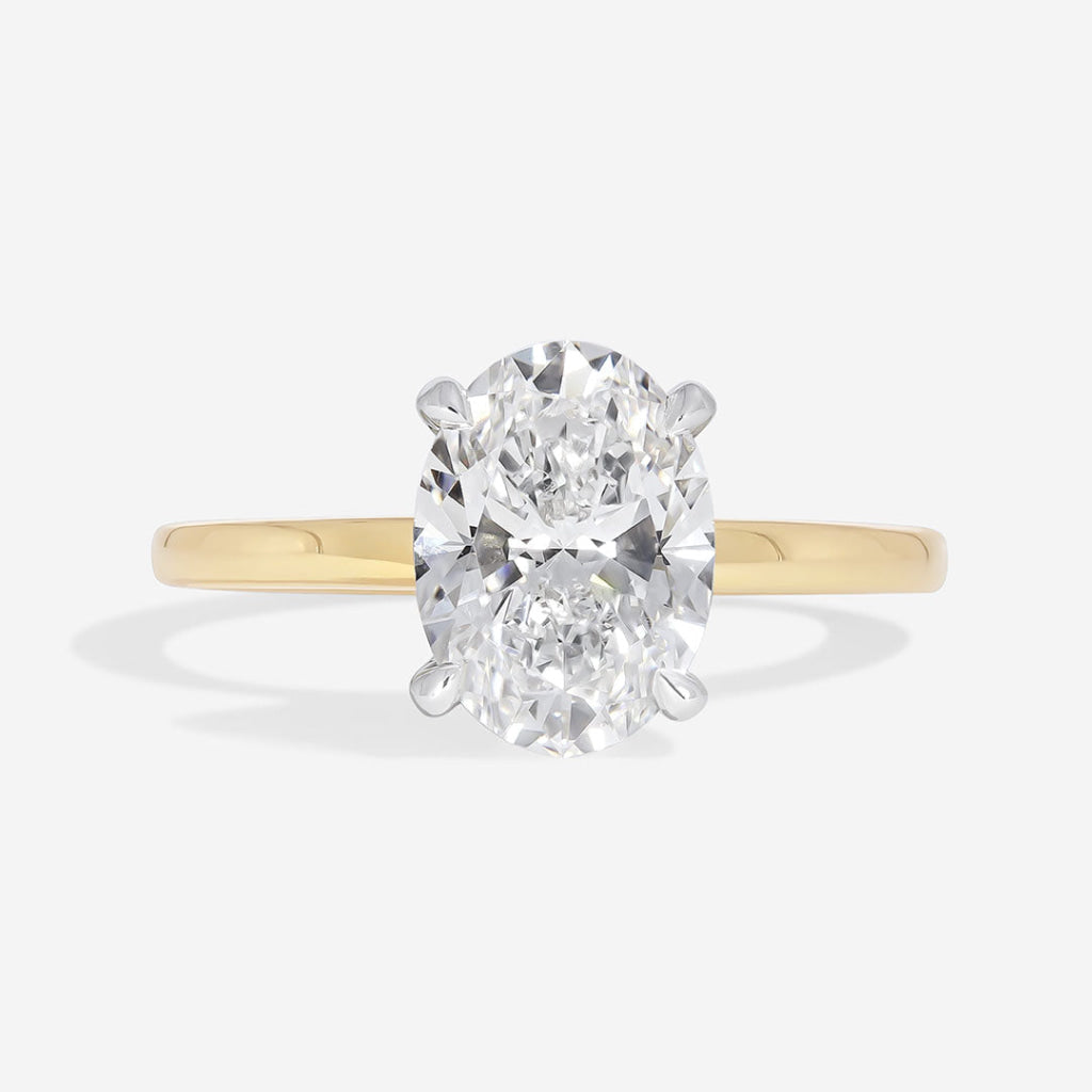 Paris - Lab Grown Oval Diamond Engagement Ring