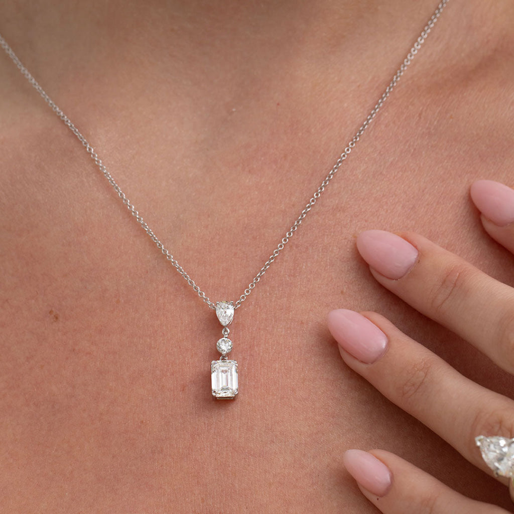 Patience - Lab Grown Diamond Necklace 2.00ct | 9ct Gold