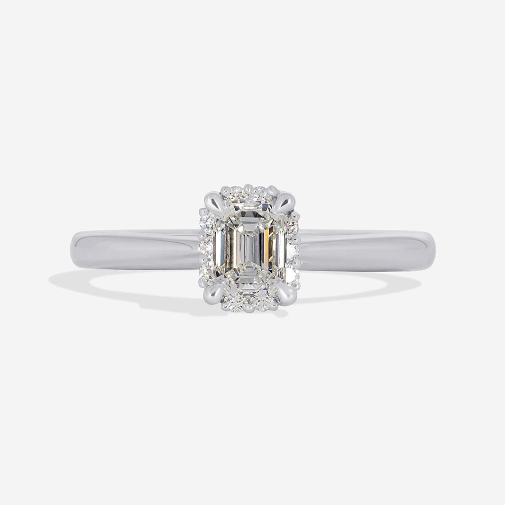 QUINCY Platinum | Diamond Engagement Ring - Ring New