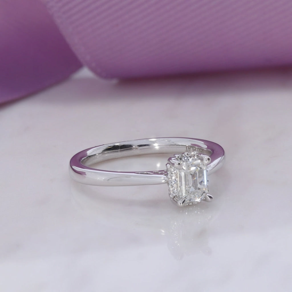 Platinum Diamond Engagement ring