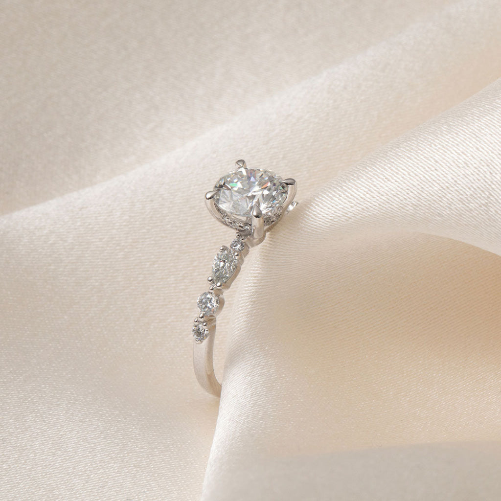 Rebecca | Round Solitaire Lab Grown Diamond Engagement Ring
