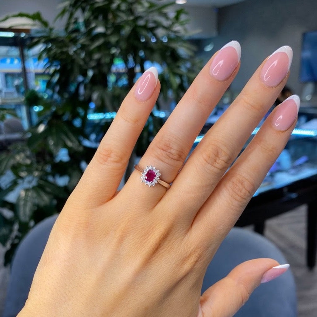 REGAN | Ruby Diamond Ring - Rings