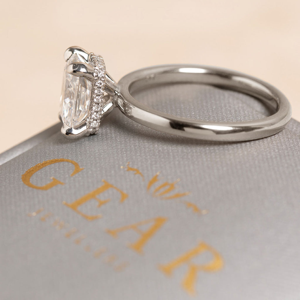 SADIE 2ct | Cushion Solitaire Lab Grown Diamond Engagement