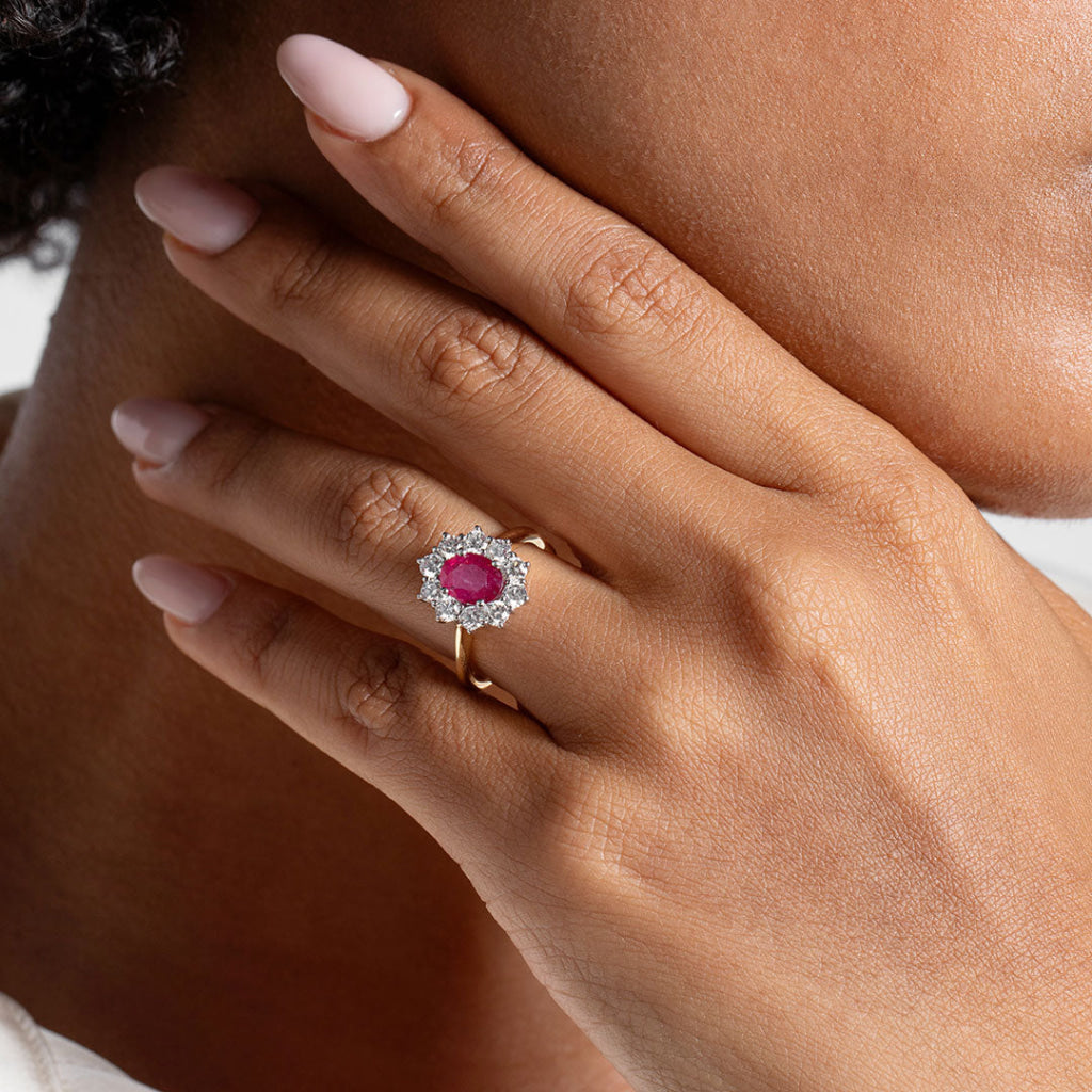 SAURON Ruby Diamond Ring Gear Jewellers