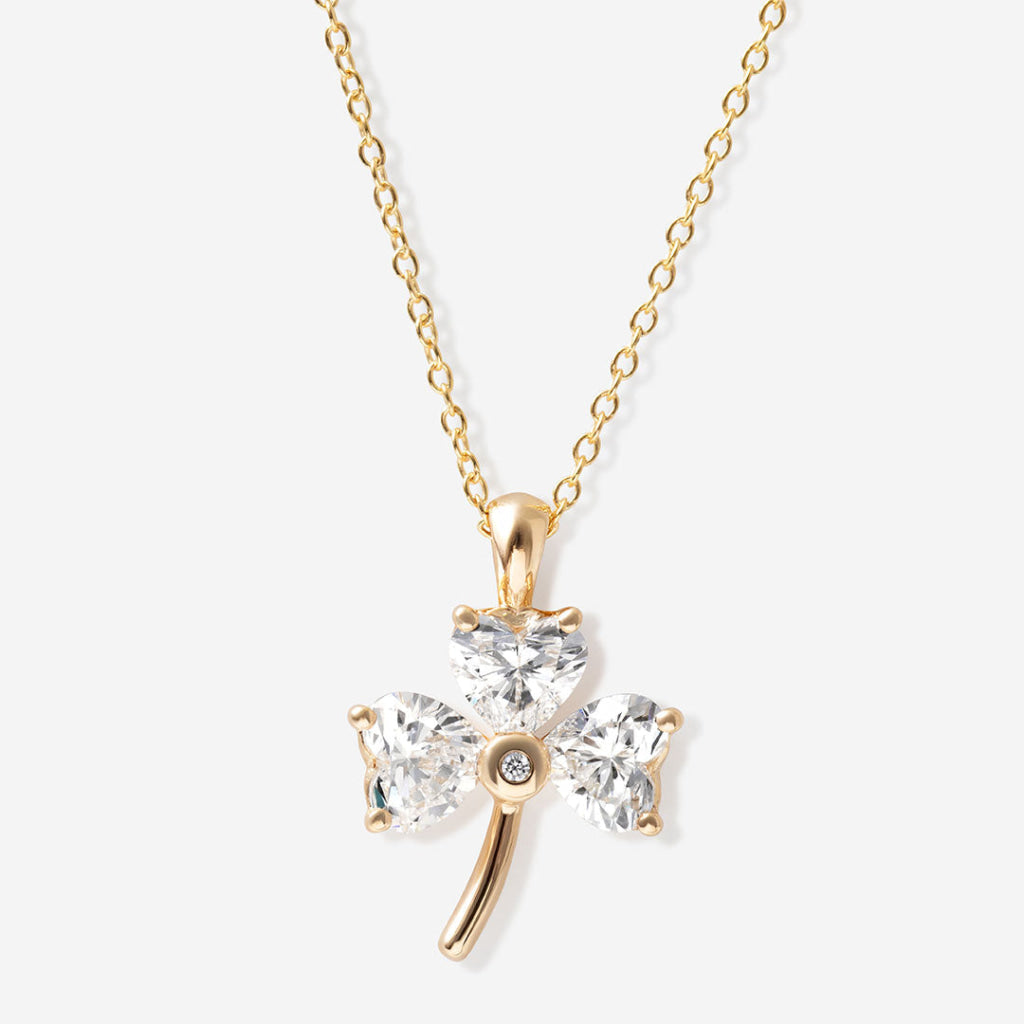 Shamróg | 18ct Gold Lab Diamond Necklace 1.50ct - Necklace