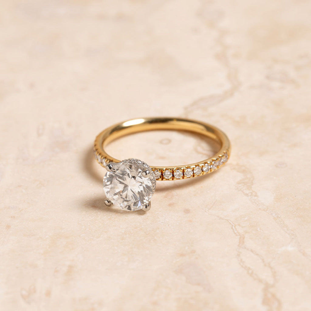 SOLAR  Diamond Engagement Ring Lab Grown - Gear – Gear Jewellers