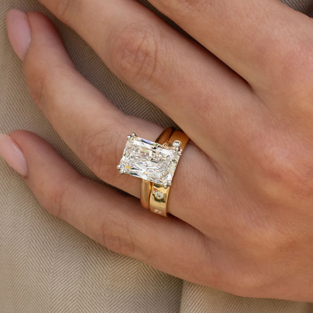 SORRENTO 5ct | Radiant Solitaire Lab Grown Diamond
