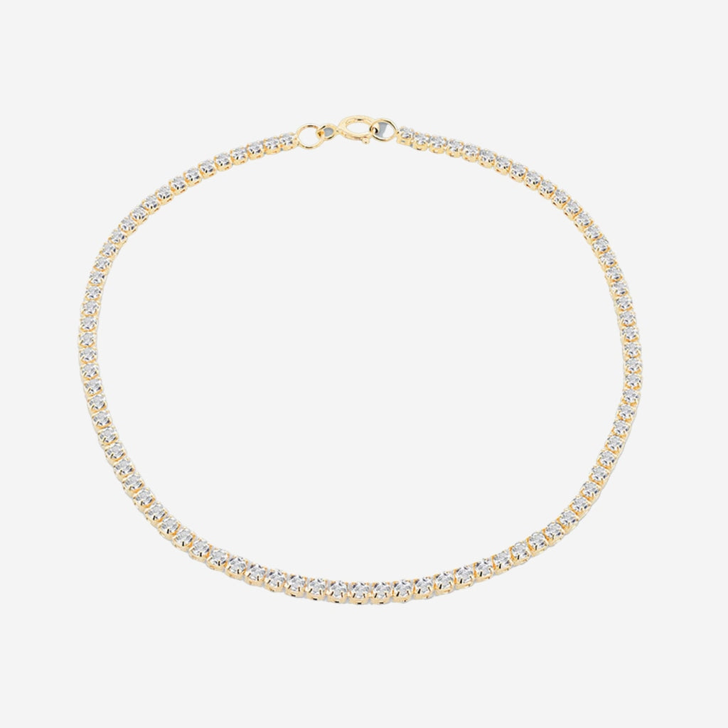 Sparkle Line Tennis Bracelet | 9ct Gold - Bracelet
