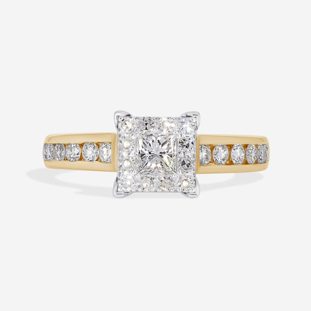 Taylor 18ct Gold Diamond Engagment Ring