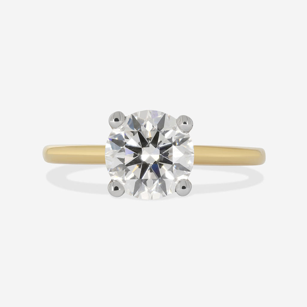 TOKYO 1.50ct | Round Solitaire Lab Grown Diamond Engagement Ring in 18ct Gold