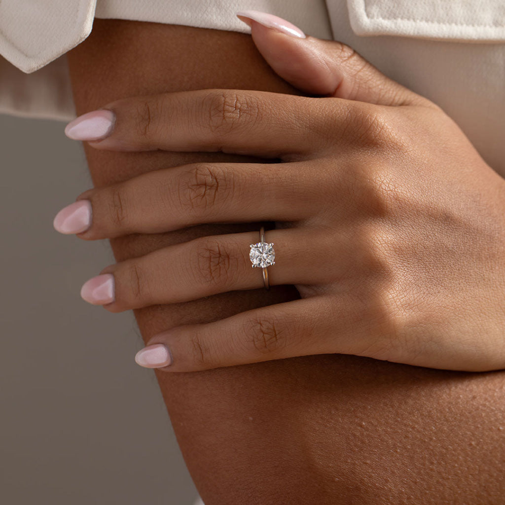 TOKYO 1.50ct | Round Solitaire Lab Diamond Set in Platinum