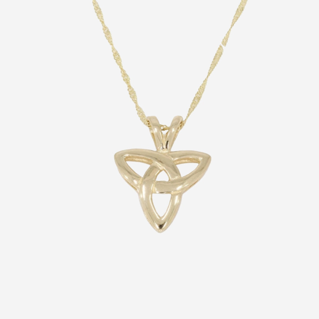 Trinity Knot Necklace | 10ct Gold - Necklace