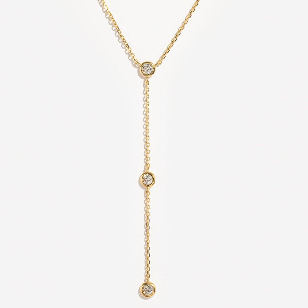 Gold drop necklace - Gear Jewellers Dublin Ireland_3
