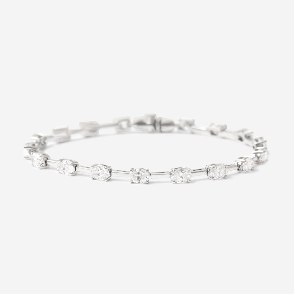 Truth Oval - 5ct | 9ct Gold Lab Grown Diamond Tennis