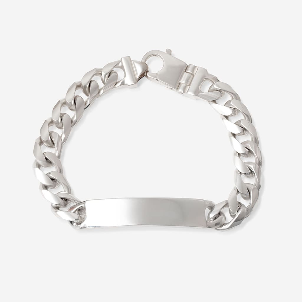 Tully | Sterling Silver Heavy Bombe Bracelet - Bracelet