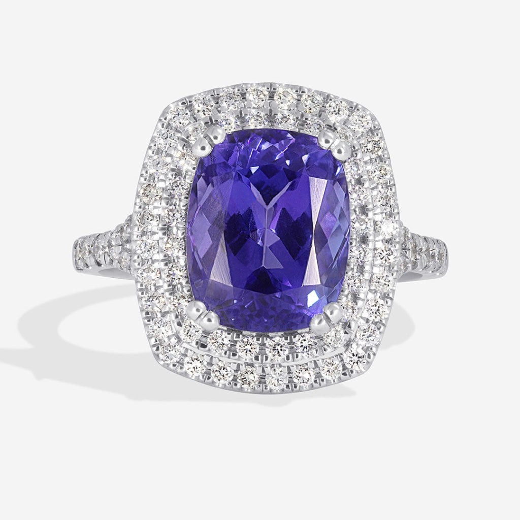 Twilight | Tanzanite Diamond Ring