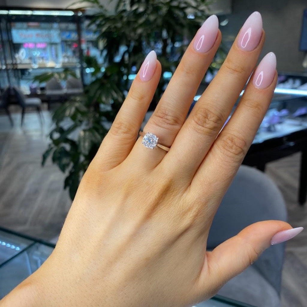 VERITY - 18ct White Gold | Diamond Engagement Ring - Rings