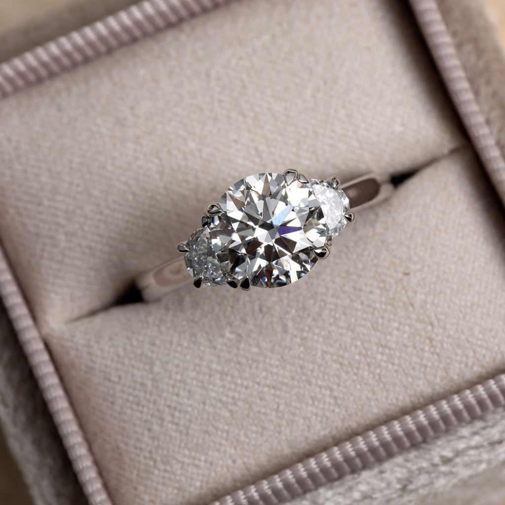 WINTER 2.40ct | Round 3-Stone Lab Grown Diamond Engagement