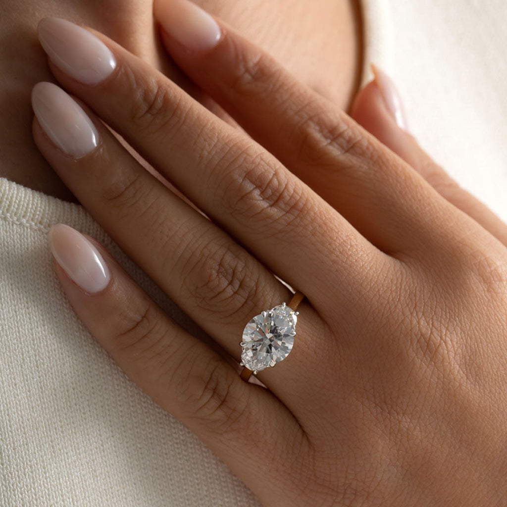 WINTER Round 3-Stone Lab Grown Diamond – Gear Jewellers