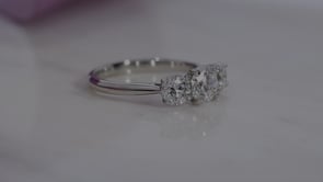 Video of Bayberry 2ct Platinum Lab Grown Diamond Engagement Ring - Gear Jewellers