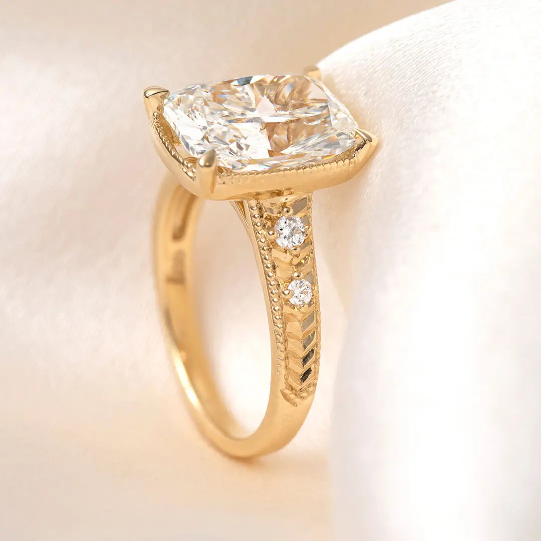 engagement ring in a box