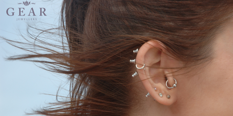 HOW TO BALANCE EAR PIERCINGS – NEW EAR PIERCING LOOKS - Gear Jewellers Dublin