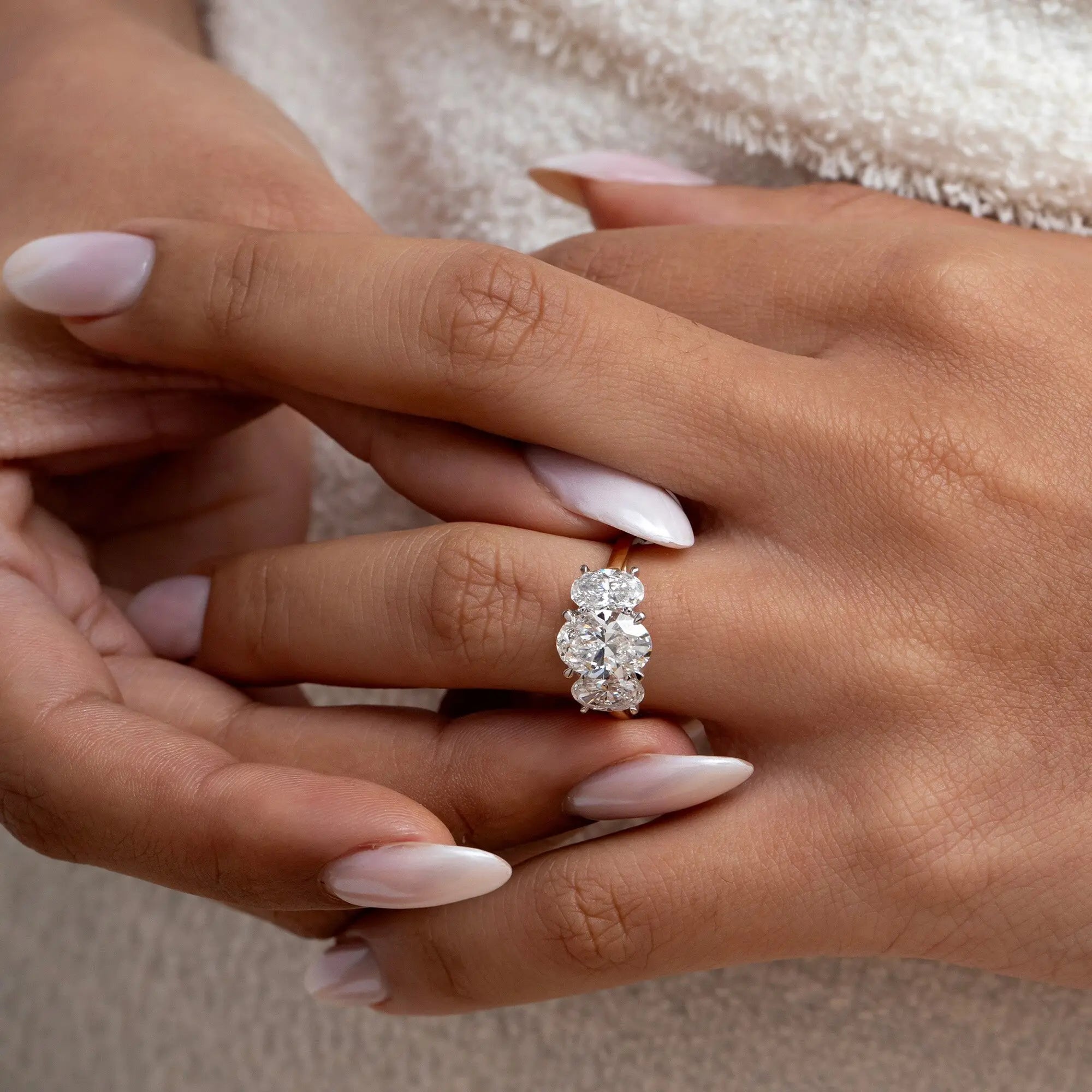 engagement ring in a box