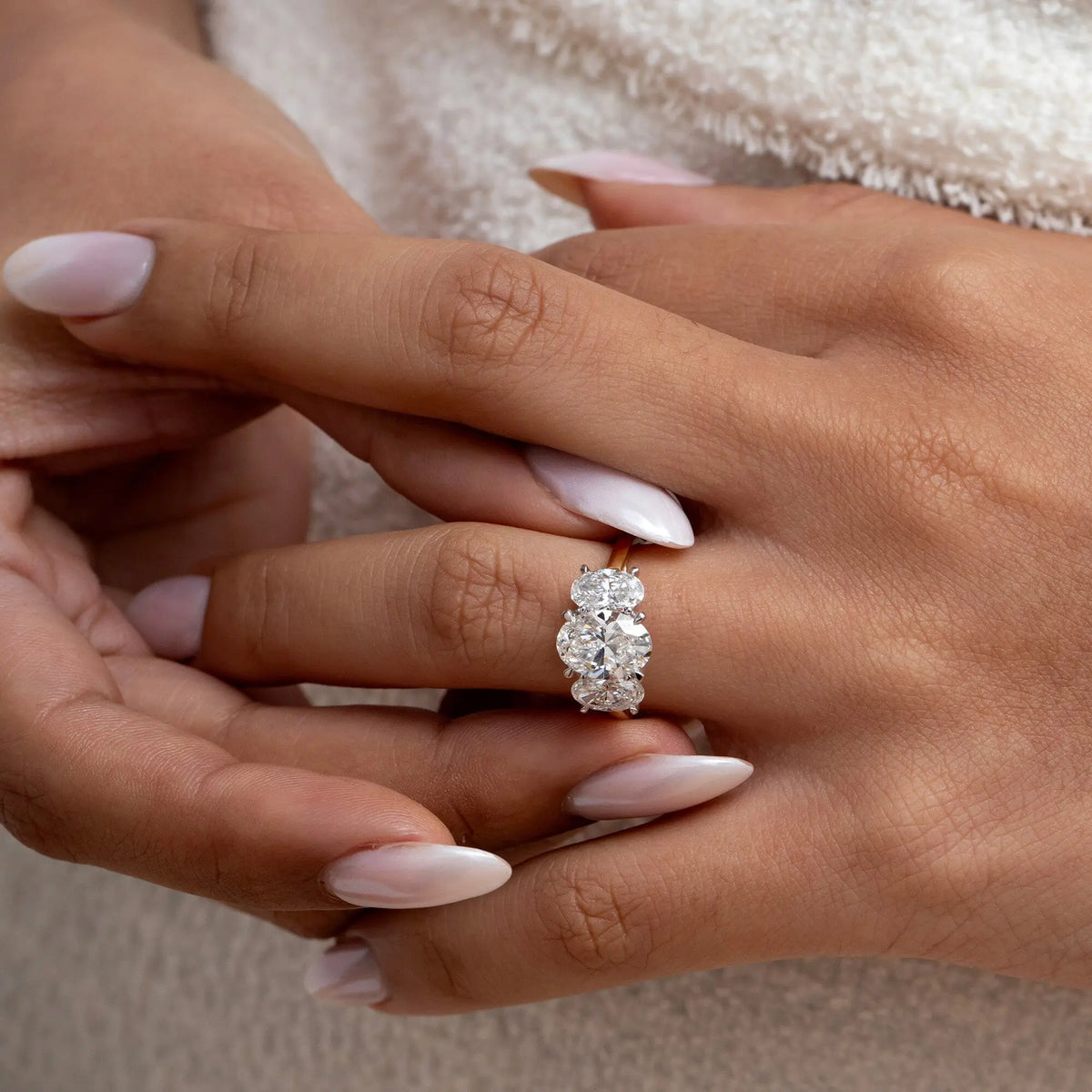 engagement ring in a box