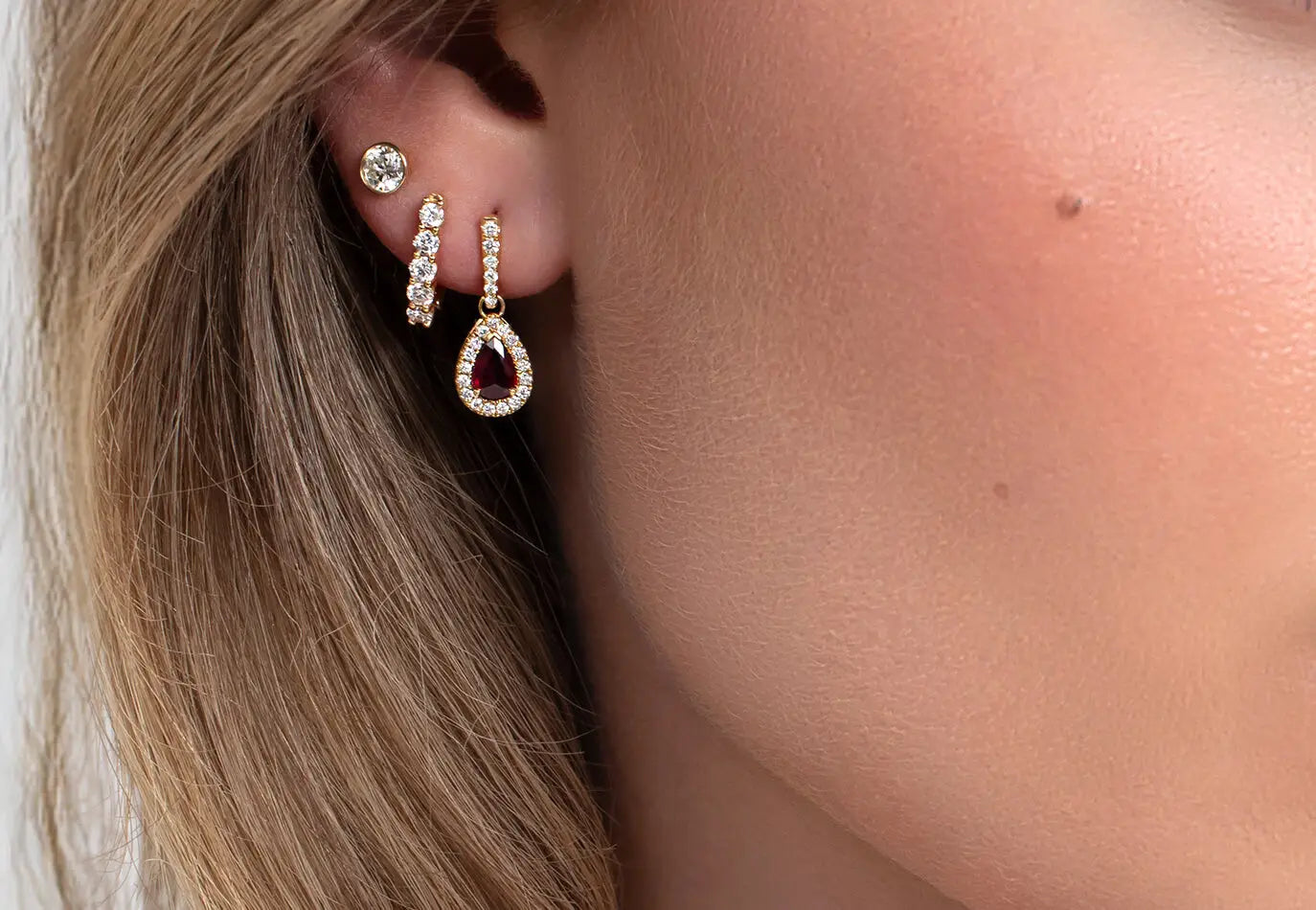 MULTIPLE EAR PIERCINGS