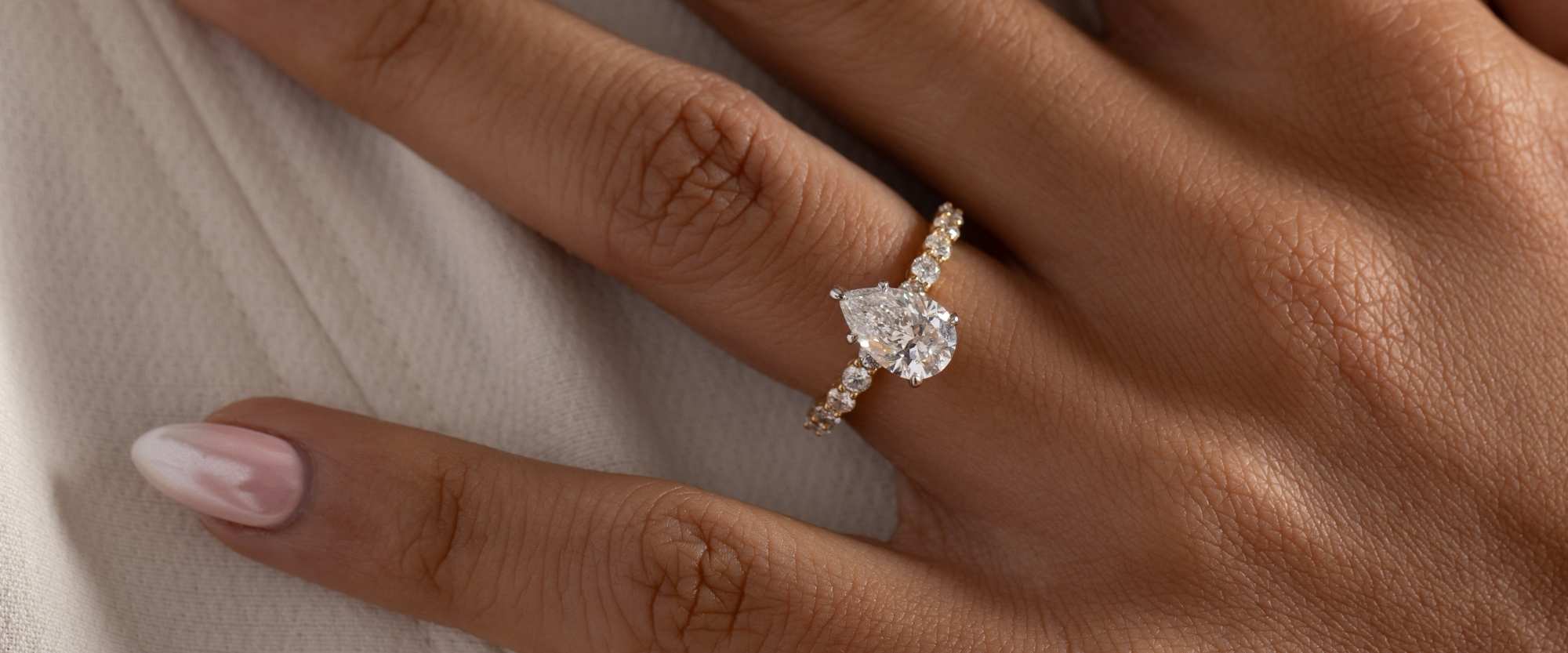 Diamond Band Engagement Rings