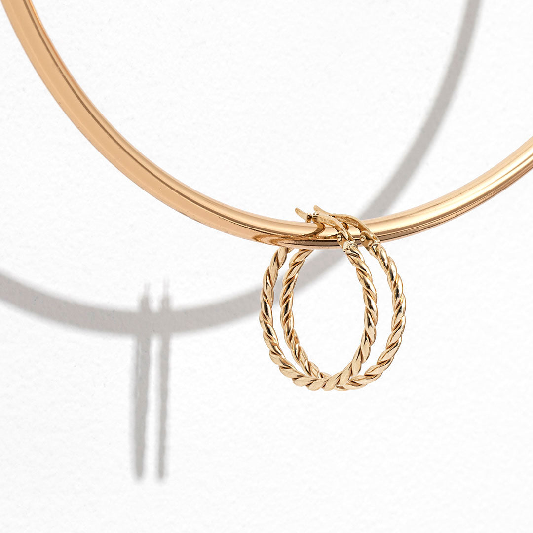9ct Gold Hoop Earrings at Gear Jewellers
