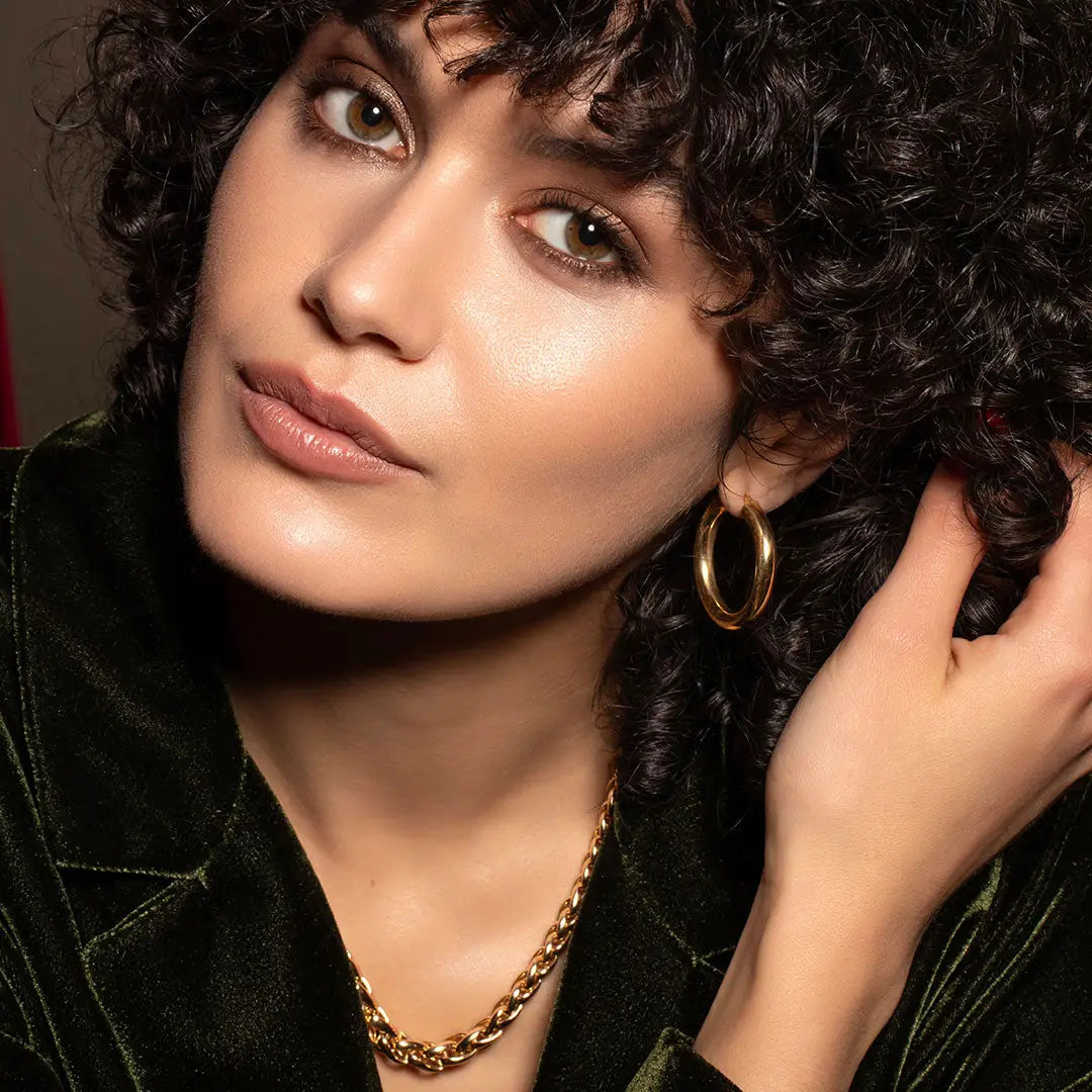 9ct Gold Hoop Earrings at Gear Jewellers