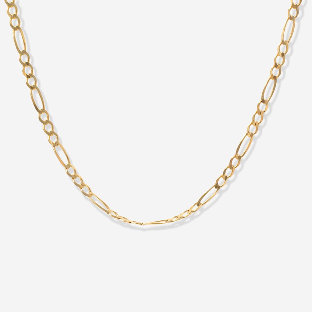 22’’ Figaro Chain | 9ct Gold - Necklace