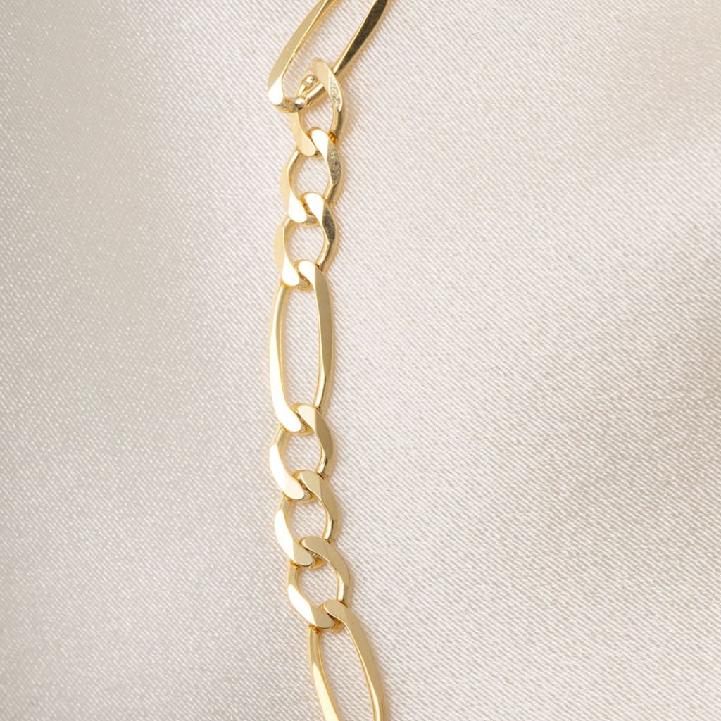 22’’ Figaro Chain | 9ct Gold - Necklace