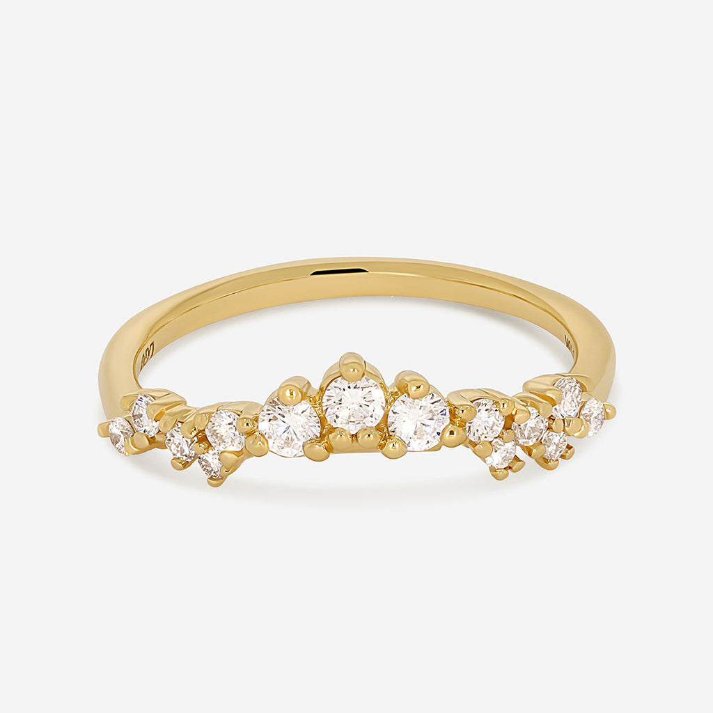 CALISTA | Lab Grown Diamond Wedding Ring in 18ct Gold