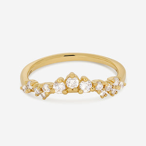 CALISTA | Lab Grown Diamond Wedding Ring in 18ct Gold
