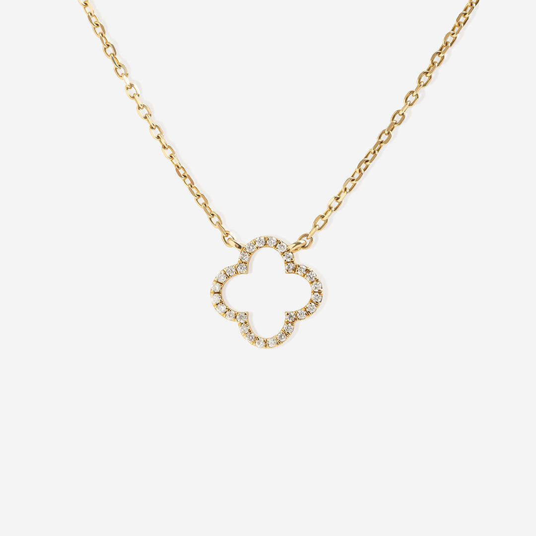 Diamond Palace Necklace | 9ct Gold - Necklace