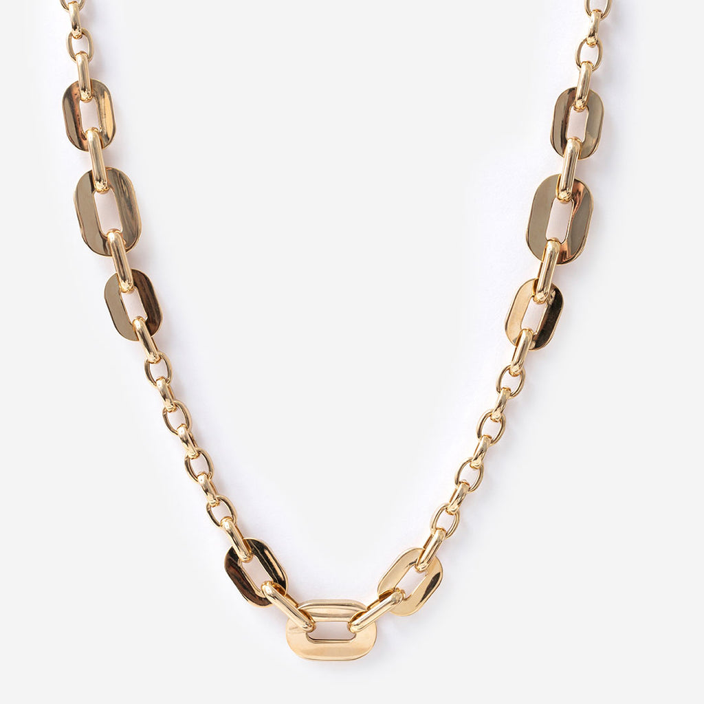 Elliptical Necklace | 9ct Gold